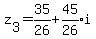 z%5B3%5D+=+35%2F26%2Bexpr%2845%2F26%29i