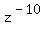 z%5E%28-10%29