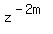 z%5E%28-2m%29
