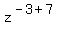 z%5E%28-3%2B7%29