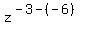 z%5E%28-3-%28-6%29%29
