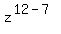 z%5E%2812-7%29