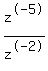 z%5E-5%2Fz%5E-2