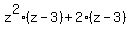 z%5E2%28z-3%29%2B2%28z-3%29