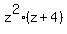 z%5E2%2A%28z%2B4%29