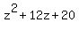 z%5E2%2B12z%2B20