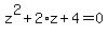 z%5E2%2B2%2Az%2B4=0