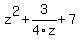 z%5E2%2B3%2F4z%2B7