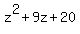 z%5E2+%2B+9z+%2B+20