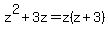 z%5E2+%2B3z=z%28z%2B3%29
