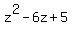 z%5E2+-+6z+%2B+5