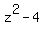 z%5E2+-4
