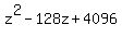 z%5E2-128z%2B4096