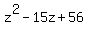 z%5E2-15z%2B56