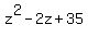 z%5E2-2z%2B35