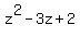 z%5E2-3z%2B2