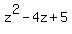 z%5E2-4z%2B5