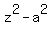 z%5E2-a%5E2