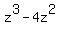 z%5E3-4z%5E2