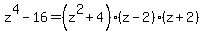 z%5E4-16=%28z%5E2%2B4%29%28z-2%29%28z%2B2%29