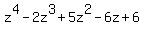 z%5E4-2z%5E3%2B5z%5E2-6z%2B6