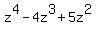 z%5E4-4z%5E3%2B5z%5E2