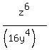 z%5E6%2F%28%2816y%5E4%29%29