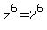 z%5E6=2%5E6