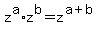 z%5Ea%2Az%5Eb+=+z%5E%28a%2Bb%29