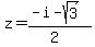 z+=+%28-i+-+sqrt%28+3+%29%29%2F%282%29