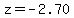 z+=+-2.70