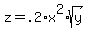 z+=+.2%2Ax%5E2%2Asqrt%28y%29
