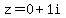 z+=+0%2B1i