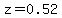 z+=+0.52