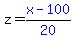 z+=+blue%28x+-+100%29%2Fblue%2820%29