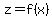 z+=+f%28x%29
