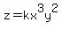 z+=+kx%5E3y%5E2