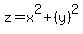 z+=+x%5E2%2B%28y%29%5E2