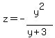 z+=-y%5E2%2F%28y%2B3%29