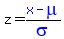 z+=blue+%28x+-+mu%29%2Fblue%28sigma%29%29%29
