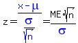 z+=blue+%28x+-+mu%29%2Fblue%28sigma%2Fsqrt%28n%29%29+=+ME%2A+sqrt%28n%29%2Fblue%28sigma%29+
