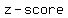 z-score