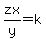 zx%2Fy=k